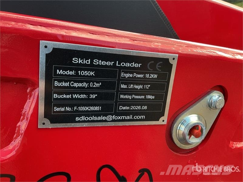 SDLOOL SL-1050K Mini Compact Track Loader (Unused) Minilæsser - skridstyret