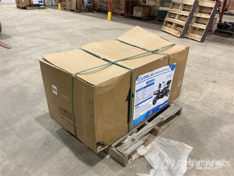 SDLOOL SL-D3 Electric Trike (Unused) Коли