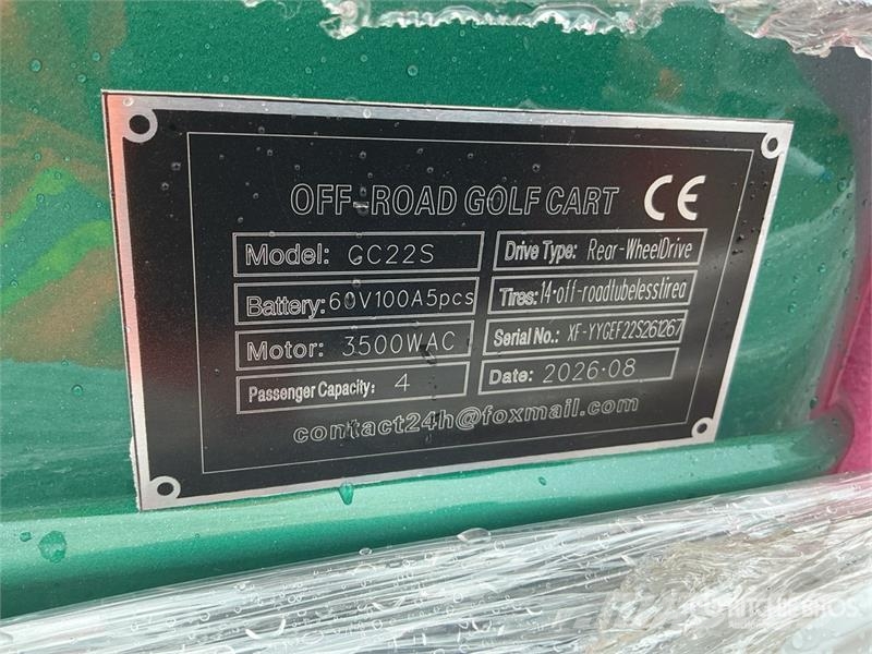 SDLOOL SL-GC22S Electric Off-Road Golf Cart (Unuse Vozila za golf