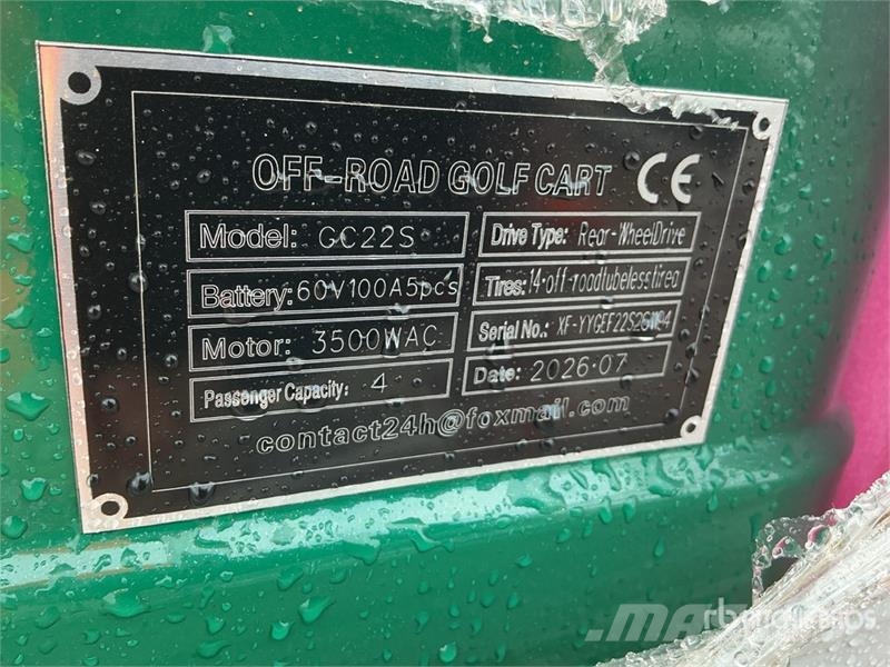 SDLOOL SL-GC22S Electric Off-Road Golf Cart (Unuse Vozila za golf