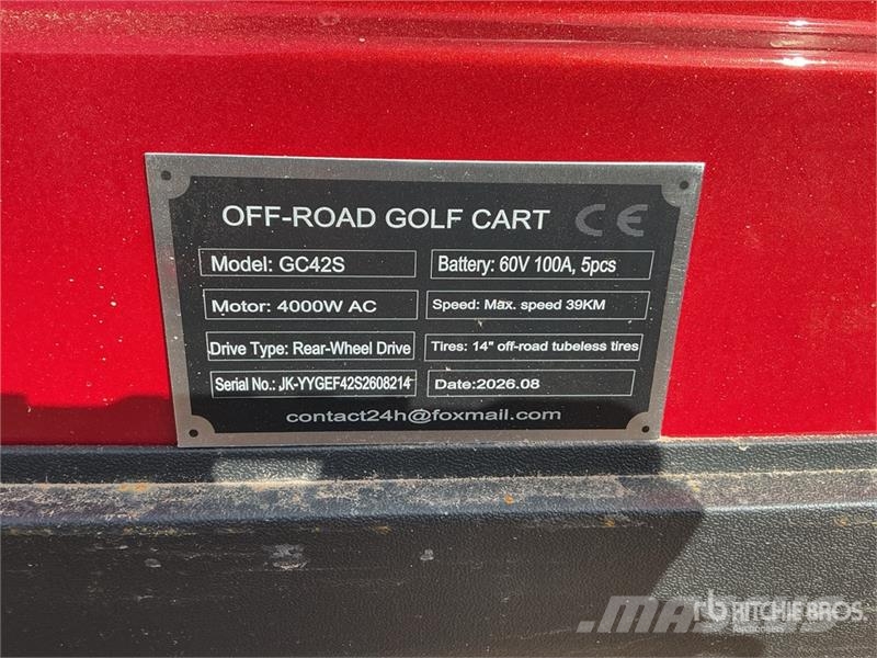 SDLOOL SL-GC42S Electric Off-Road Golf Cart (Unuse Golf vogne