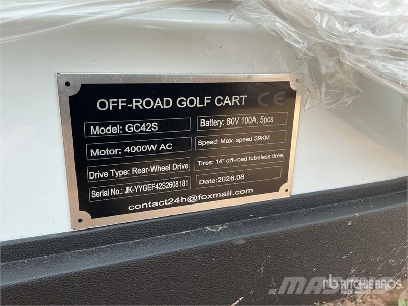 SDLOOL SL-GC42S Electric Off-Road Golf Cart (Unuse Golf vogne