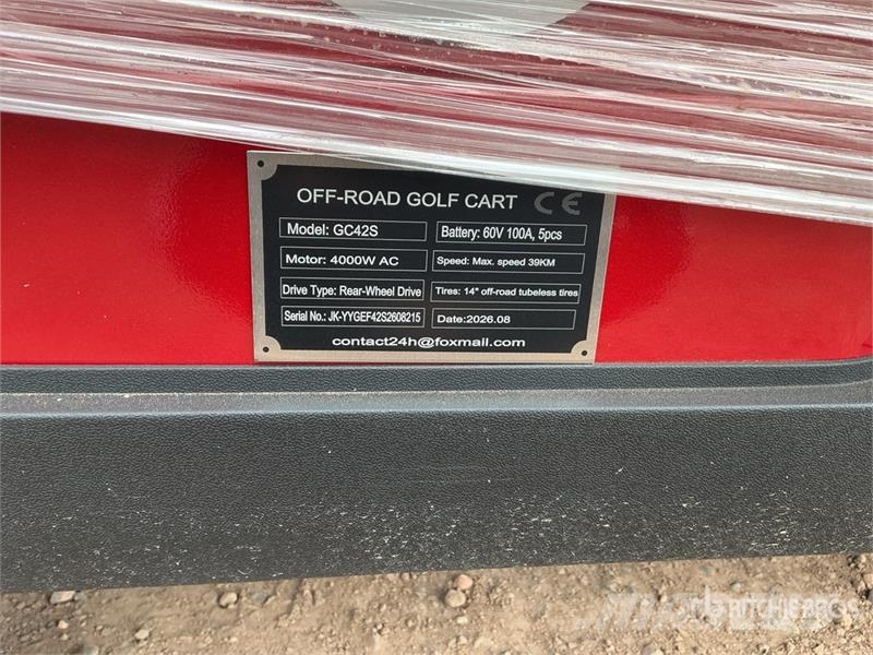 SDLOOL SL-GC42S Electric Off-Road Golf Cart (Unuse Golf vogne