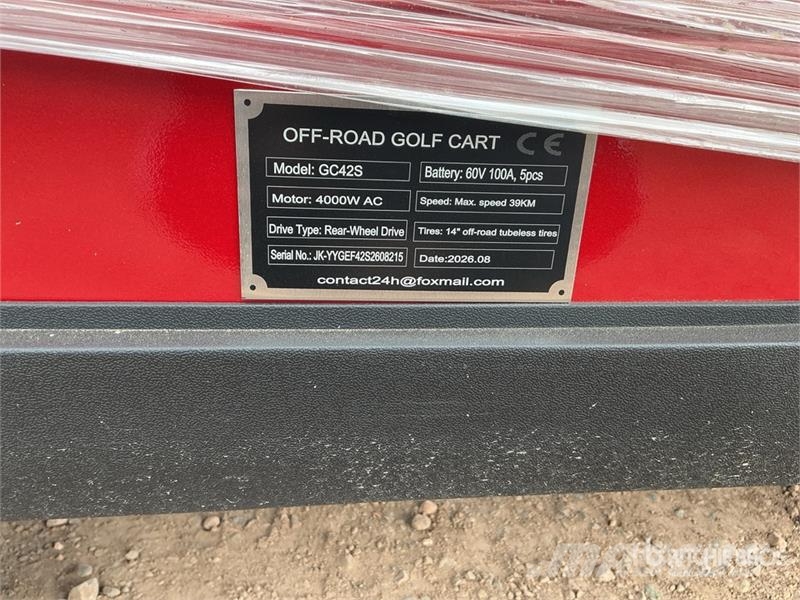 SDLOOL SL-GC42S Electric Off-Road Golf Cart (Unuse Golf vogne