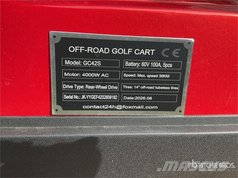  SDLOOL SL-GC42S Electric Off-Road Golf Cart (Unuse Golfbilar