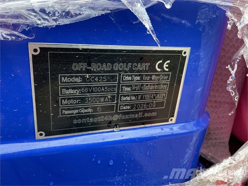 SDLOOL SL-GC42S Electric Off-Road Golf Cart (Unuse Гольф-мобілі