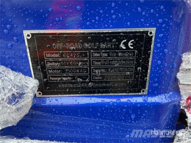 SDLOOL SL-GC42S Electric Off-Road Golf Cart (Unuse Гольф-мобілі