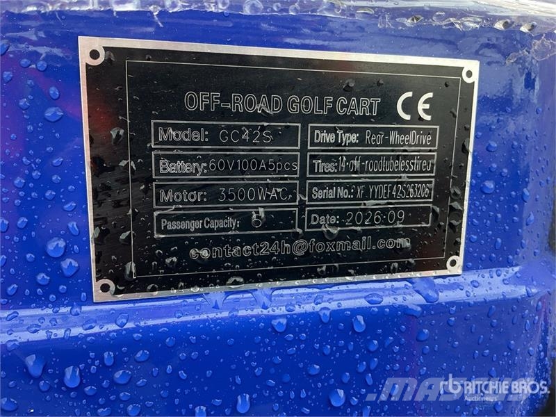 SDLOOL SL-GC42S Electric Off-Road Golf Cart (Unuse Гольф-мобілі
