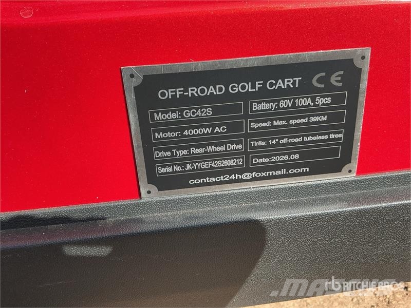 SDLOOL SL-GC42S Electric Off-Road Golf Cart (Unuse Golf vogne