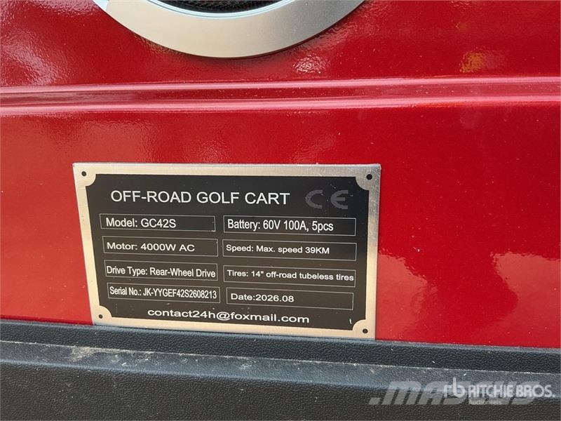 SDLOOL SL-GC42S Electric Off-Road Golf Cart (Unuse Carritos de golf