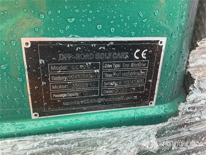  SDLOOL SL-GC42S Electric Off-Road Golf Cart (Unuse Гольф-мобілі