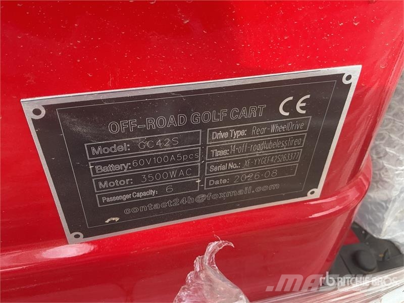 SDLOOL SL-GC42S Electric Off-Road Golf Cart (Unuse Golf vogne