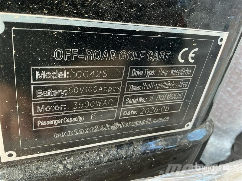 SDLOOL SL-GC42S Electric Off-Road Golf Cart (Inope Golfwagen/Golfcart