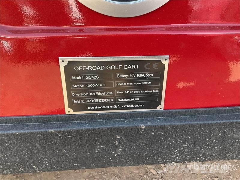 SDLOOL SL-GC42S Electric Off-Road Golf Cart (Unuse Golfkarren / golf carts