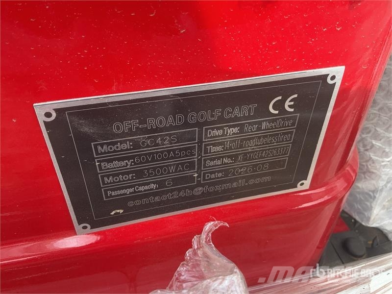 SDLOOL SL-GC42S Electric Off-Road Golf Cart (Unuse Golf vogne
