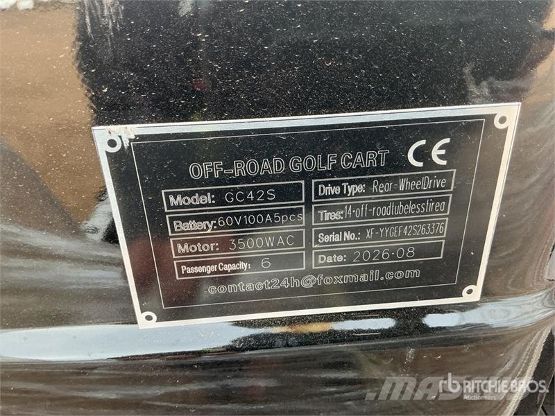 SDLOOL SL-GC42S Electric Off-Road Golf Cart (Unuse Carritos de golf