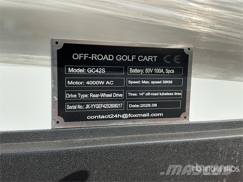 SDLOOL SL-GC42S Electric Off-Road Golf Cart (Unuse Golf vogne