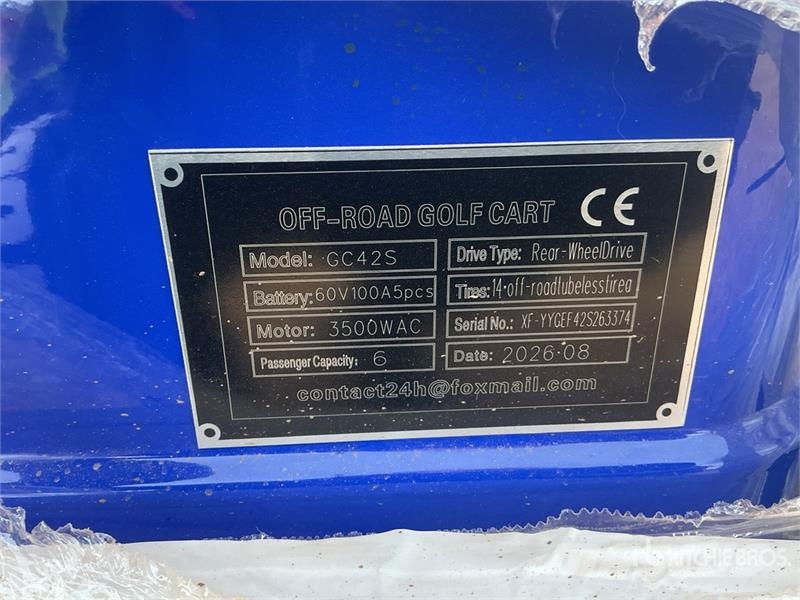 SDLOOL SL-GC42S Electric Off-Road Golf Cart (Unuse Carritos de golf