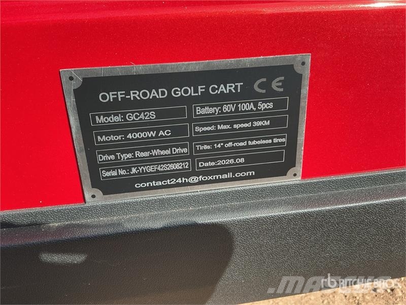 SDLOOL SL-GC42S Electric Off-Road Golf Cart (Unuse Golf vogne