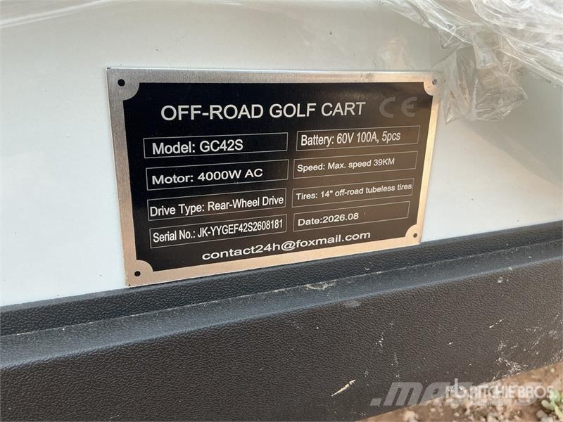 SDLOOL SL-GC42S Electric Off-Road Golf Cart (Unuse Golf vogne