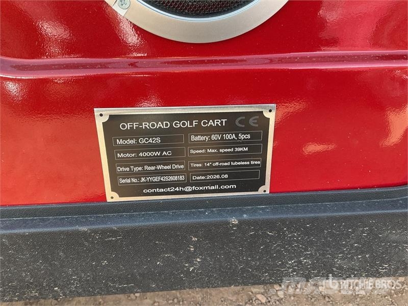 SDLOOL SL-GC42S Electric Off-Road Golf Cart (Unuse Golfkarren / golf carts