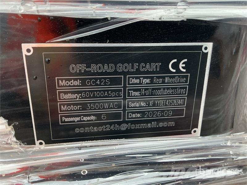 SDLOOL SL-GC42S Electric Off-Road Golf Cart (Unuse Гольф-мобілі