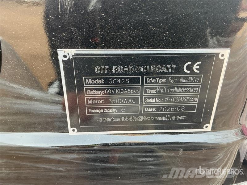 SDLOOL SL-GC42S Electric Off-Road Golf Cart (Unuse Carritos de golf
