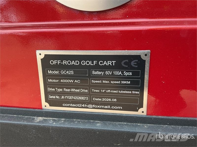 SDLOOL SL-GC42S Electric Off-Road Golf Cart (Unuse Carritos de golf