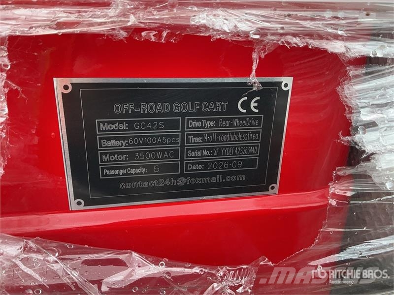 SDLOOL SL-GC42S Electric Off-Road Golf Cart (Unuse Гольф-мобілі