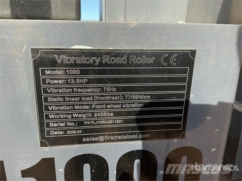 SDLOOL SL1000 Double Drum Roller (Unused) Tandemwalzen