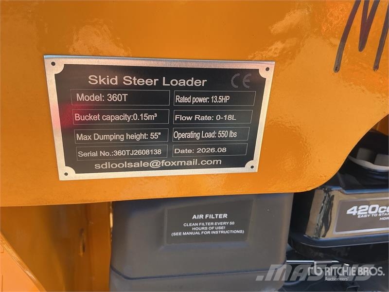 SDLOOL SL360T Minicarregadeiras