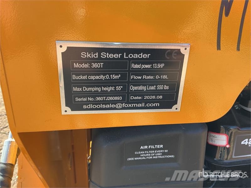 SDLOOL SL360T Minicarregadeiras