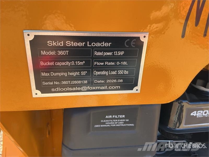 SDLOOL SL360T Minicarregadeiras