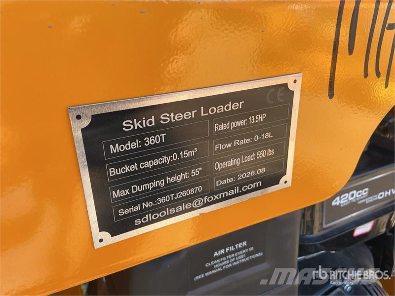 SDLOOL SL360T Minicarregadeiras