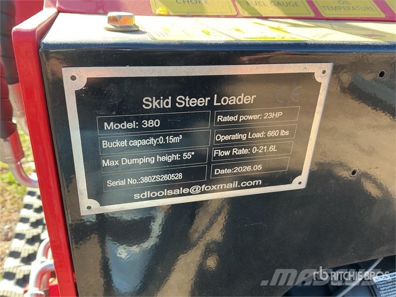 SDLOOL SL380 Mini Compact Track Loader (Unused) Kompaktlaadurid
