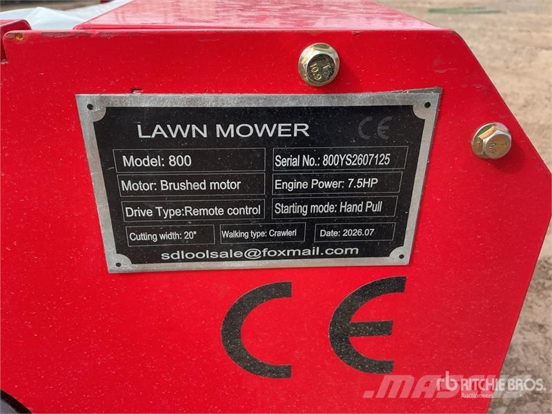 SDLOOL SL800 4x2 Walk-Behind Remote Control Lawn M Päältäajettavat ruohonleikkurit