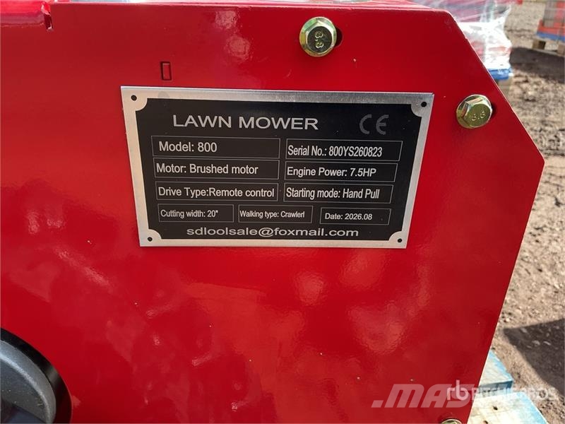 SDLOOL SL800 Remote Control Lawn Mower (Unused) Cortadores de grama