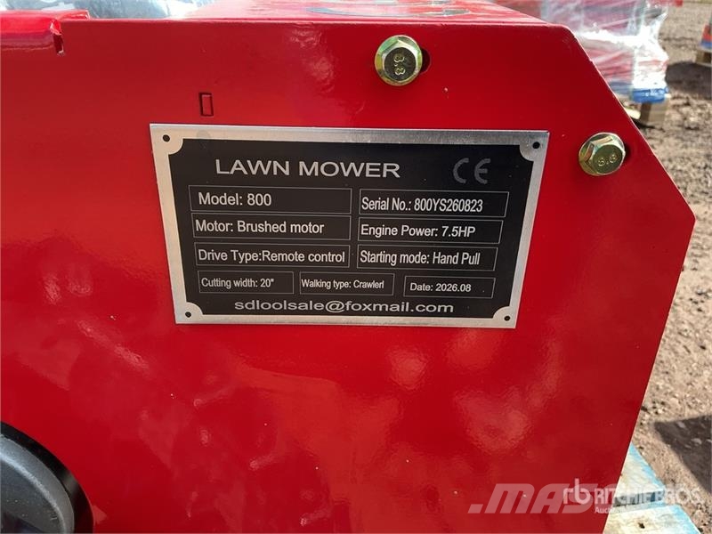 SDLOOL SL800 Remote Control Lawn Mower (Unused) Cortadores de grama