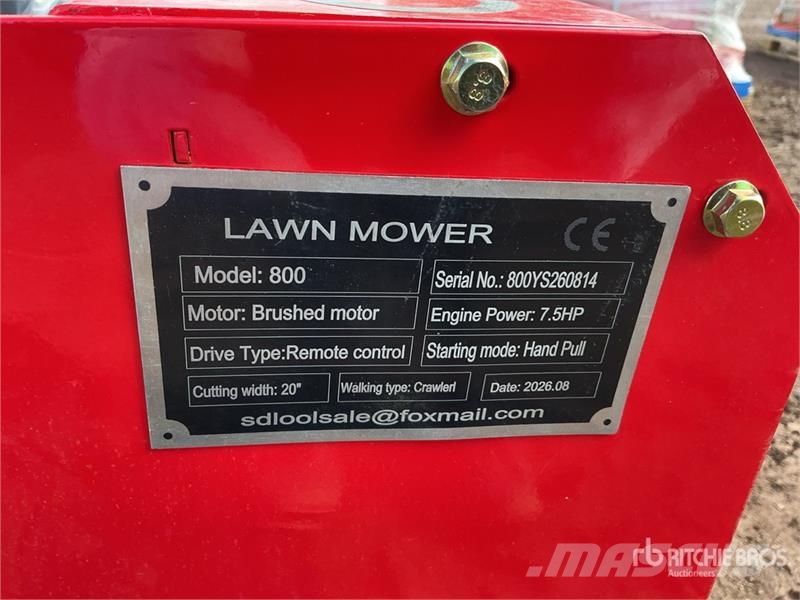  SDLOOL SL800 Walk-Behind Remote Control Lawn Mower ركوب الحشائش