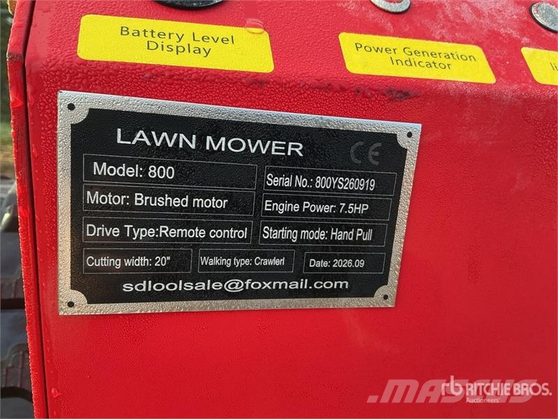  SDLOOL SL800 Walk-Behind Remote Control Lawn Mower Vrtni traktor kosilnice