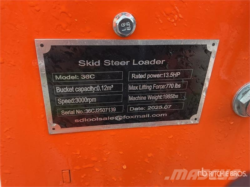 SDOOL 36C Mini Compact Track Loader (Inoperable) Kompaktlader