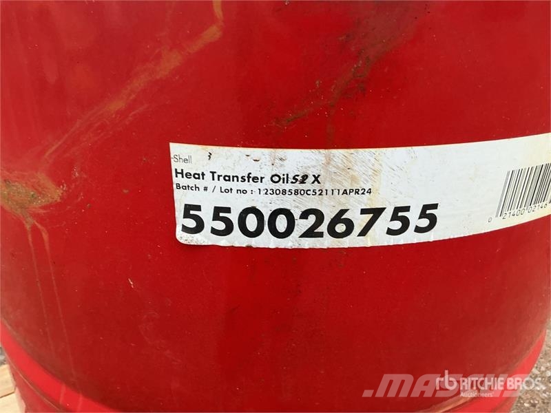 Shell S2X 55 gal Barrel Heat Transfer Oil Lubrican Drugi deli