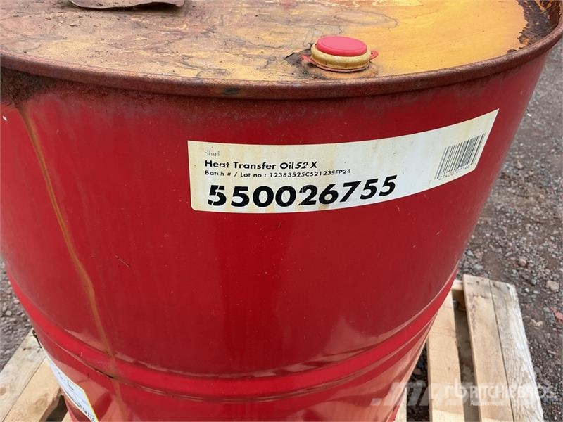  Shell S2X 55 gal Barrel Heat Transfer Oil Lubrican Drugi deli