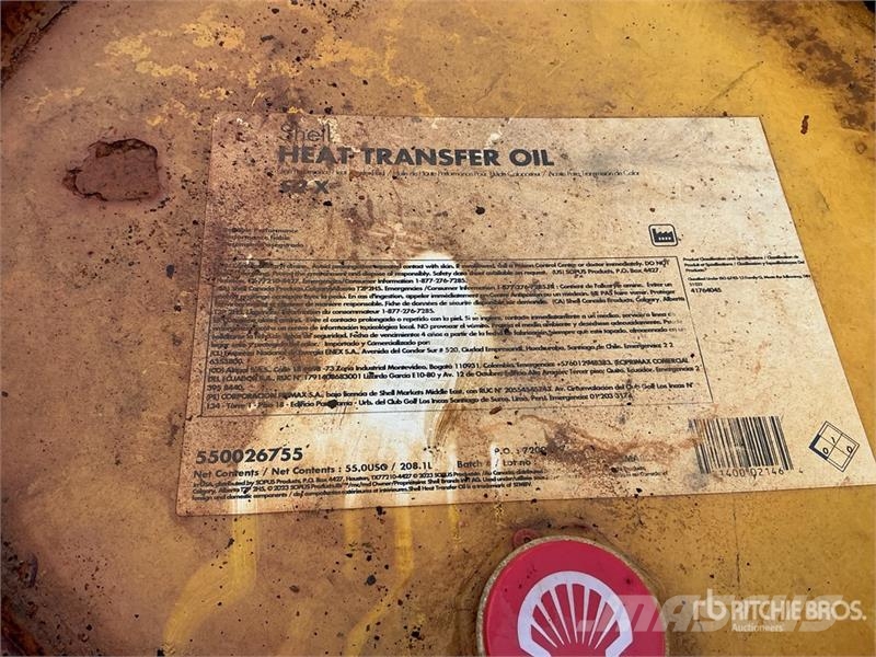 Shell S2X 55 gal Barrel Heat Transfer Oil Lubrican Drugi deli