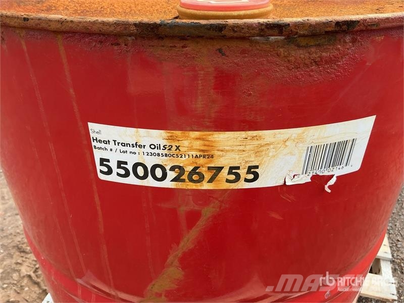 Shell S2X 55 gal Barrel Heat Transfer Oil Lubrican Drugi deli