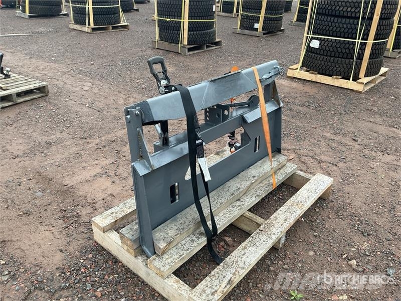 Skid Steer and 3 Point Hitch Fifth Wheel Plate Компоненты строительной техники