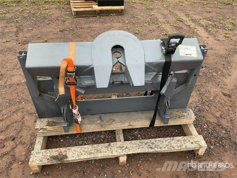 Skid Steer and 3 Point Hitch Fifth Wheel Plate Компоненты строительной техники