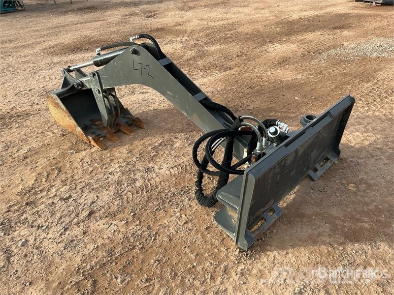  Skid Steer Backhoe Utovarne korpe