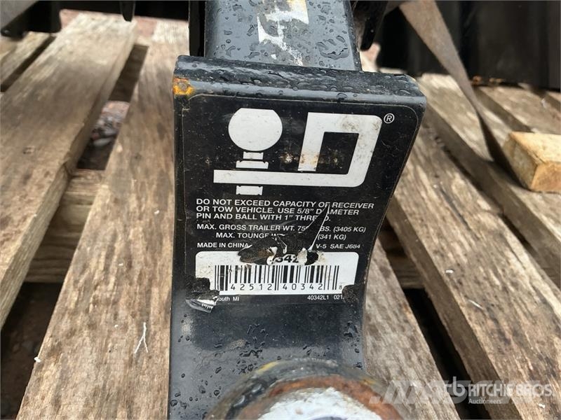  Skid Steer Hitch Receiver Conectores rápidos