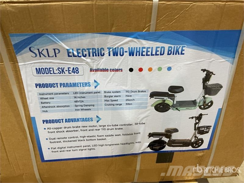 SKLP SK-E48 E-bikes Scooter (Unused) ATV